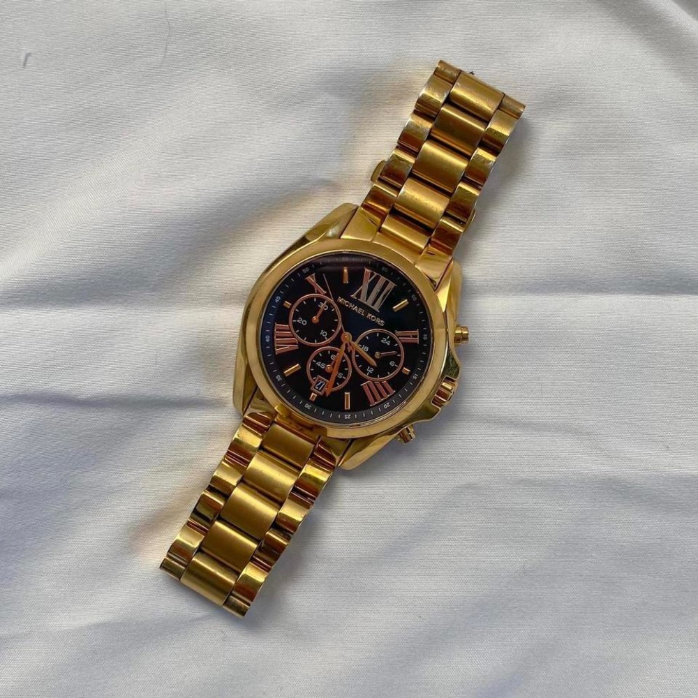 Michael Kors Bradshaw Gold-Tone Women’s Watch WITH BOX ✨ MK5739